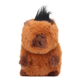 Capybara Plush Toy Cute Soft Comfortable Realistic Capybara Stuffed Animal Birthday Gift Hair Style