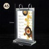 Niciksty A5 Acrylic Stand Table Stand A5 Acrylic Table Card