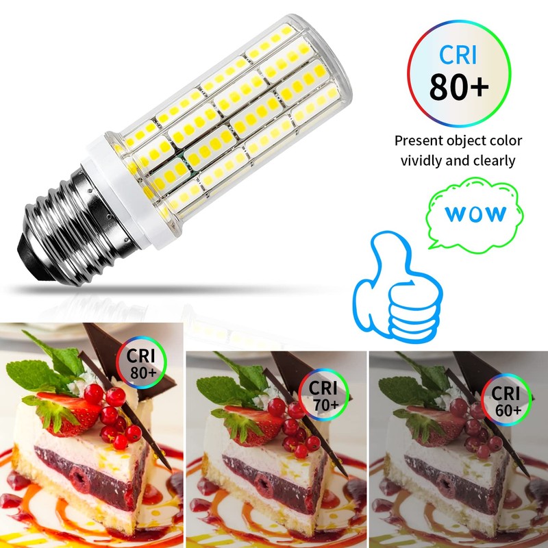 Led Light Bulb 6pcs 200w Equivalent 2500 Lumen 5000k Cool