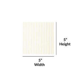 Vietri Papersoft Napkins Capri Linen Cocktail Napkins Pack of 20, Set of 6 Spunlace Table Napkins