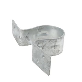 2 3/8" Galvanized Steel Pipe Grip Fence Brackets (Pack of 5)