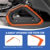RAZPOY Center Console Dash Grab Handle Cover Trim Compatible with