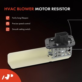 A-Premium HVAC A/C Blower Motor Resistor Replacement for Dodge Ram 1500 2500 3500 Van 1997-2003 B1500 B2500 B3500 1997-1998