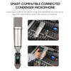 Btuty UHF Wired Microphone Converter, Wireless Microphone Transmitter and Receiver,
