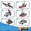 1296 Pieces Aircraft Carrier Building Blocks Set, Military Warship Battleship