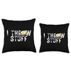 I Throw Stuff Curling Player Funny Curling Stone Gift Throw