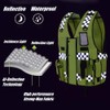 HYCOPROT Hi Vis Viz High Visibility Mesh Reflective Safety Vest