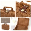 Suitcase Company GPT Basket Bag, Small, Basket, Trunk Type, Picnic,