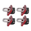 4pcs Truck Bed Tie Down Anchors 1000 LBS Bearing Stainless