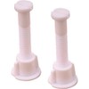 Proplus 201008 Toilet Seat Bolts Plastic White 5/16" x 2-1/4"