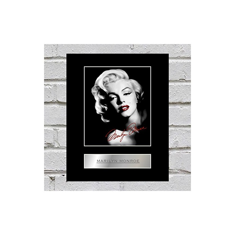 Marilyn Monroe Signed Mounted Photo Display #3