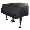 ESYUEL Grand Piano Cover Dust Protective Cover with Quilted Diamond