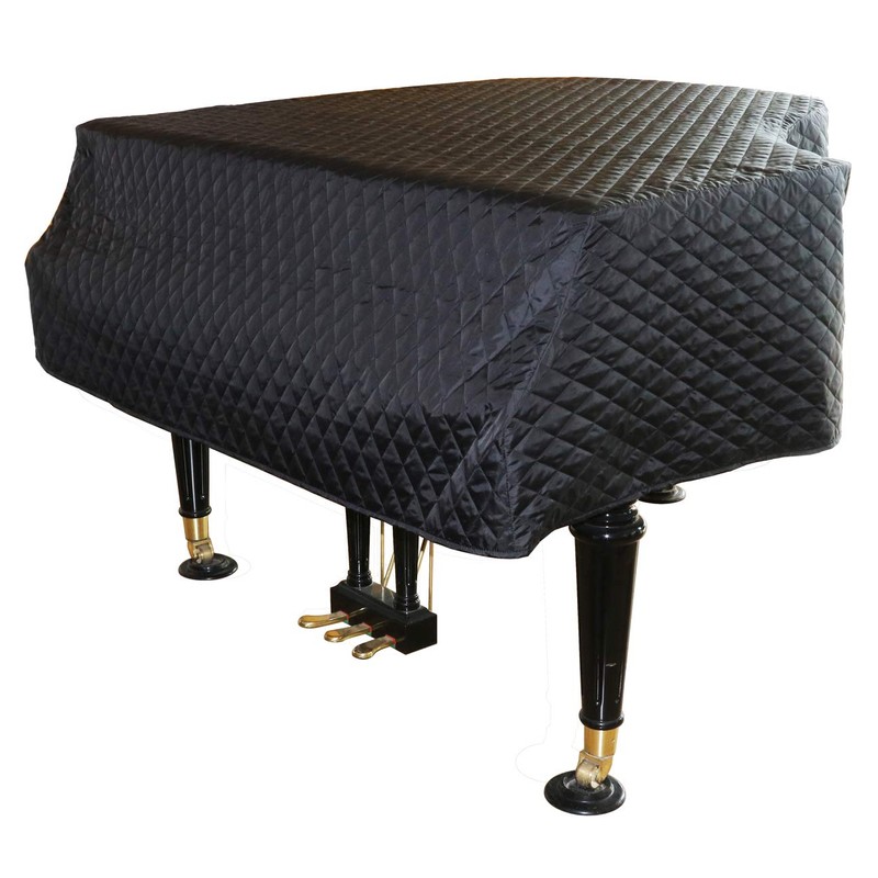 ESYUEL Grand Piano Cover Dust Protective Cover with Quilted Diamond