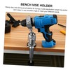 SHINEOFI 1Pc Electric Drill Bracket Holder Rotating Vise Stand for