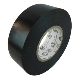 Colored Electrical Tape - Other Widths (62018-C) (1.5"(36mm) x 66' - 64 Rolls Per Case, Black)