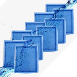 10-20 Gallon Aquarium Filters EZ-Change #2 Filter Cartridge fit Aquarium Filter Cartridge 10 to 20 Power, for Healthier Fish (10 Pcs)