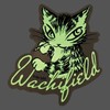 Deyan Cat Glow in the Dark Sticker Graffiti