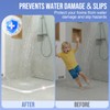 Jobon Shower Threshold Water Dam Guard- (67 Inch) Collapsible Silicone