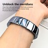 Terahertz Bracelet Rectangle Beads Enhance Physical Fitness Terahertz Healing Stone