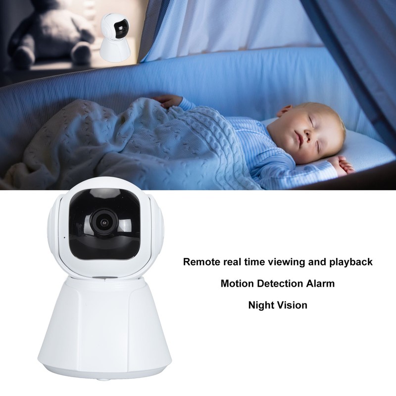Home Security Camera Wireless WiFi Remote Control 360 Degree Rotating