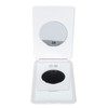 LED Makeup Mirror 3X Magnifying Lighted Compact Rechargeable Portable for