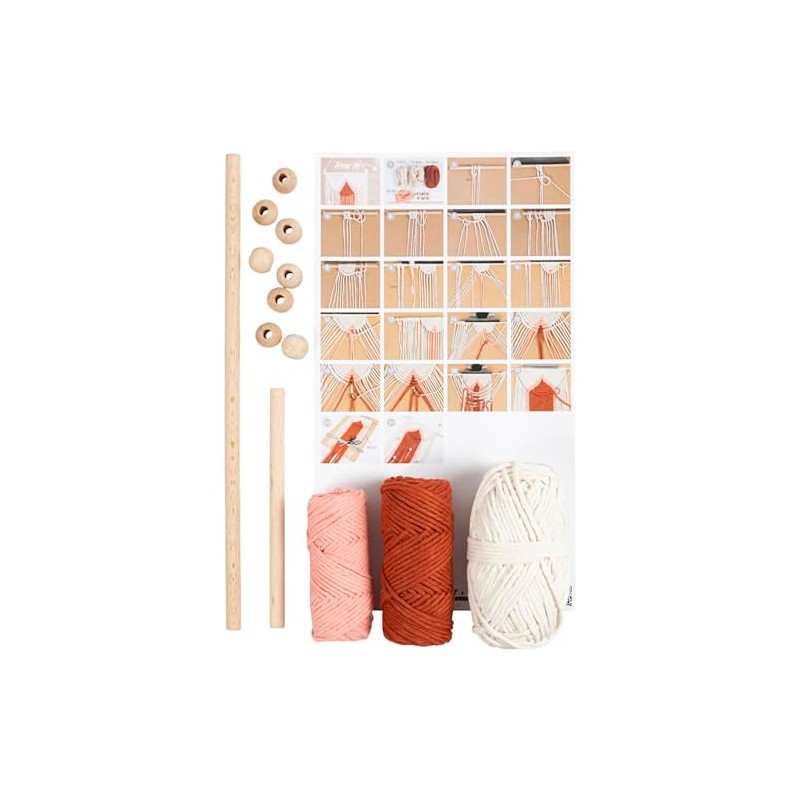 Creativ 1 Pack Macrame Wall Art Craft Kit