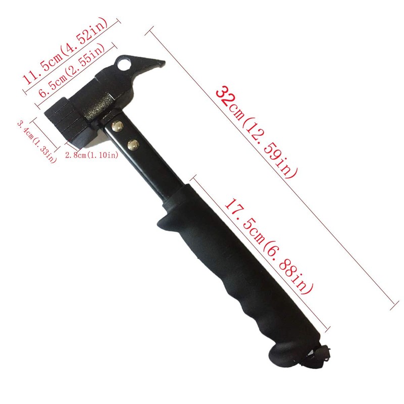 Heavy Duty Tent Stake Hammer & Puller 2 in 1