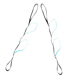 BUGUUYO 2pcs Leg Lifter Strap with Large Foot Loop Ergonomic Mobility Aid for Knee Surgery Comfortable Support Strap for Elderly and Disabled Individuals Portable and Convenient