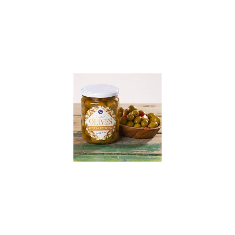 Set of 3 | 665g Each | Crushed Verdial Olives