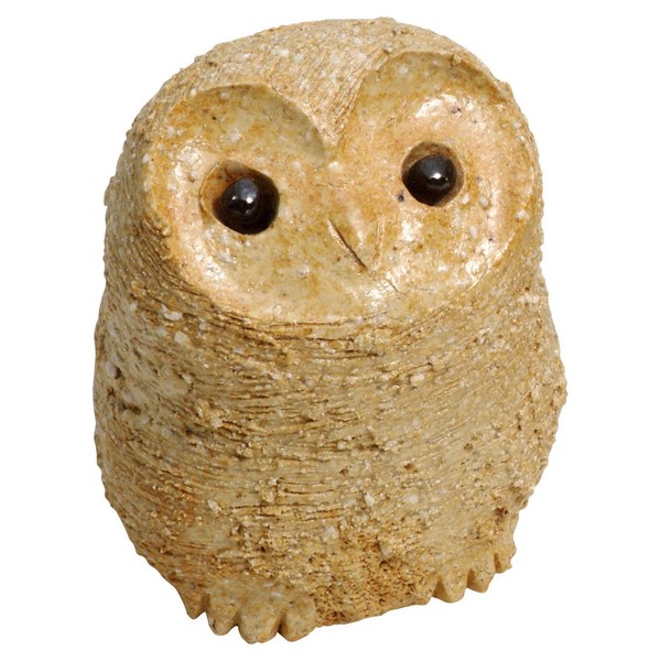 Shigaraki Ware 4-0177 Hephamon, Rough Soil, Owl