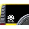 EZ-STIK 911 Dispatcher Skull Headset K490 6 inch Sticker 911
