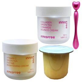 Vitamin C Capsule Moisture Cream 50ml+Refill 50ml+Collagen Ceramide Elasticity Barrier Cream 50ml+ / 비타민C 캡슐 수분크림 50ml+리필 50ml+콜라겐 세라마이드 탄력장벽 크림 50ml+