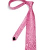 Enlision Men's Tie and Handkerchief Men's Tie Clip with Cufflinks