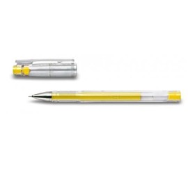 Pilot Pen G - Tec C4 0.4 mm Microtip Rollerball Pen - Yellow
