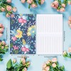 12 Pack Floral Mini Pocket Notepad, Colorful Small Flower Cover