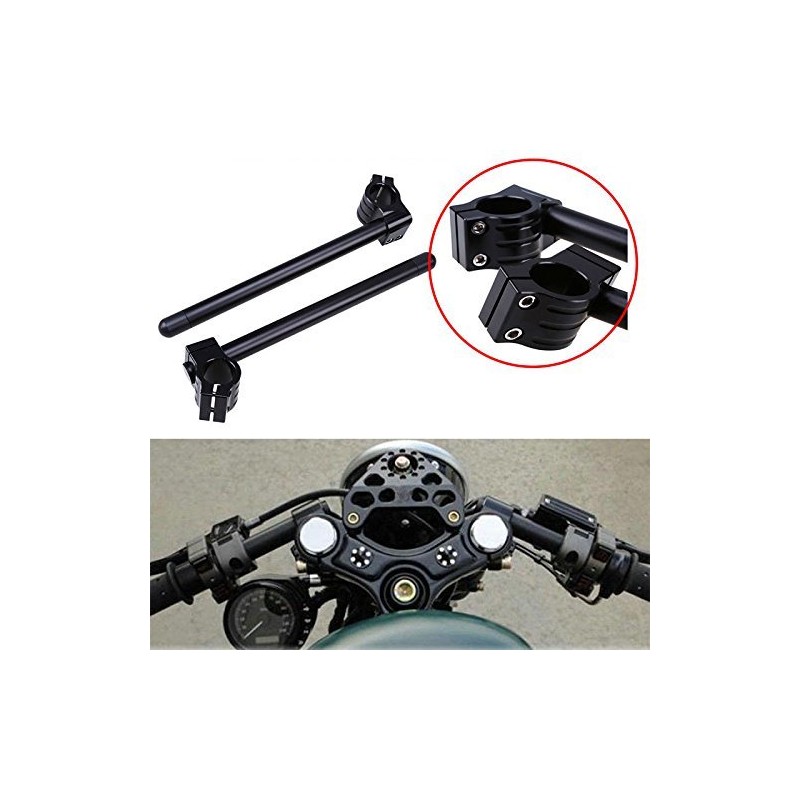 Szmsmy 31/33/35/37/39/41mm Fork Clip-on Handlebar CNC Riser Regular Handlebar (37,