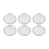 PATIKIL Golf Ball Markers 1" 6pcs Metal Blank Ball Marker