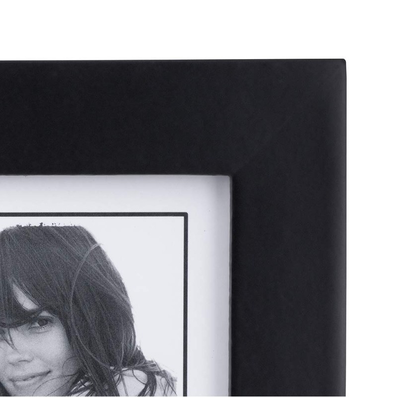 Malden 673-35SD Double 3.5x5 Picture Frame - Wide Real Wood