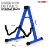 2-Pack GSS BLU A-Frame Guitar Stand with Soft Foam Arm