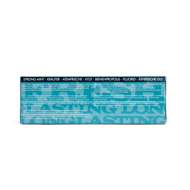 Dr. Bauer's Alpen Fresh Strong Mint Toothpaste 75 ml with