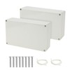 GIGIIS Pack of 2 Junction Box Waterproof IP66 Junction Box