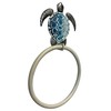 De Leon Collections Bathroom Kitchen Decorative Hand Towel Ring Hanger,