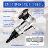 Pneumatic Chamfering Tool Handheld, Mini Aluminium Alloy Air-Powered Chamfering Machine