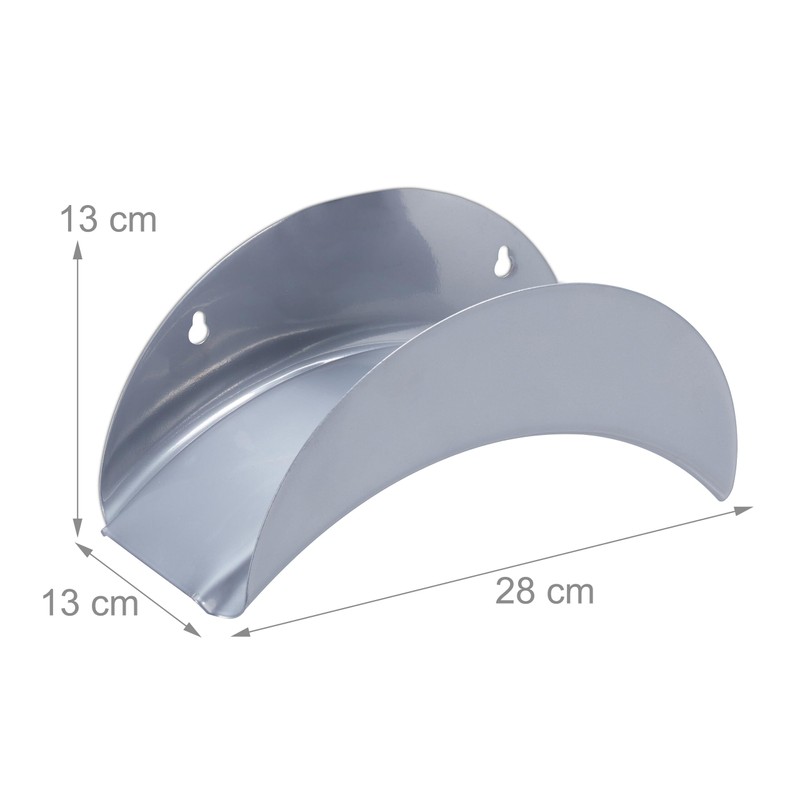 Relaxdays Hose Holder Wall Set of 2 for 30 m