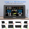 Weather Station Wireless Indoor Outdoor, Digital Thermometer with Remote Sensor,