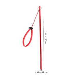 Milisten Diving Probe Diving Diving Rod Scuba Diving Stick Diving Accessories Scuba Maker Aluminum Alloy Red