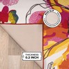 Modern Bright Flowers Non-Slip (Non-Skid) Area Rug Runner 2' X