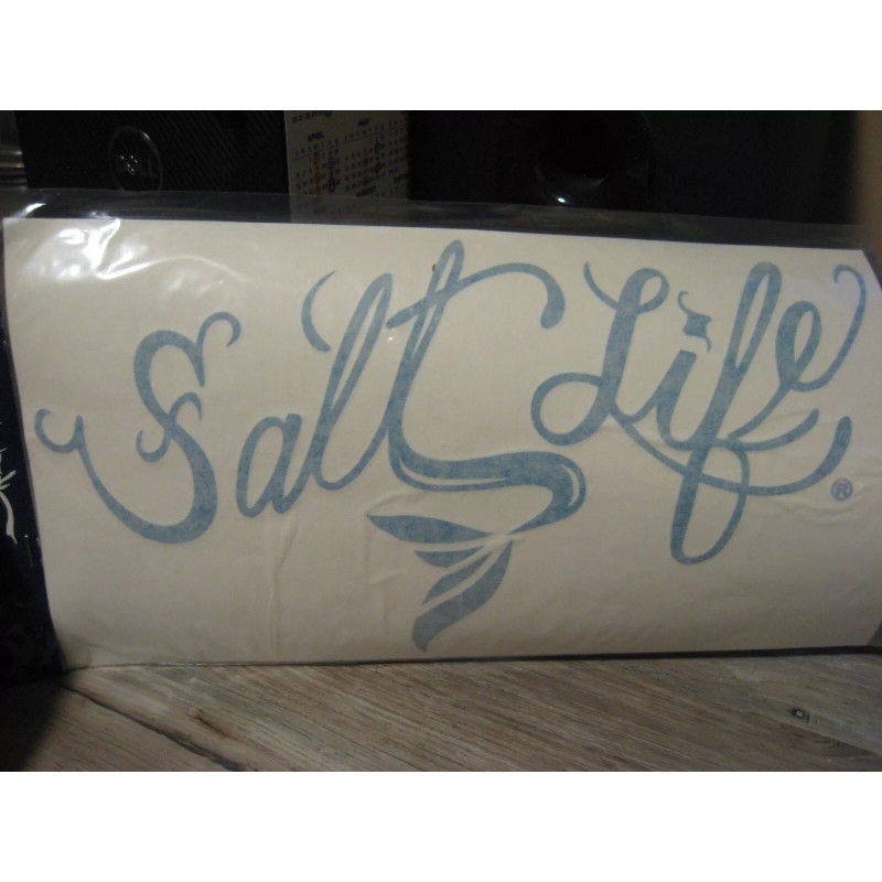 Salt Life Decal - 12" Medium Surface Mount Sticker -