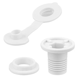 Cooler Drain Plug Replacement Kit, 1" Shaft Length, for Cooler Models: 5227, 5235, 5239, 5240, Replacement Quality Durable Drain Plug Assembly Kit. Cooler Drain Plug Compatible with Coleman Coolers