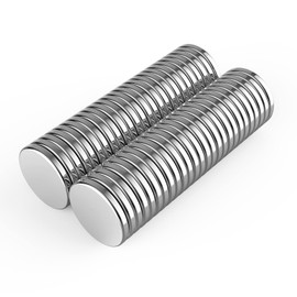 Magnetpro Pack of 50 Magnets 8 x 1 mm Mini Magnets for Presentation, Magnetic Boards